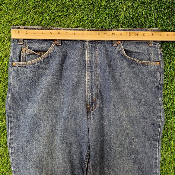 Vintage 80s LEVIS 517 Jeans 38x29 Bootcut USA - Picture 12 of 16